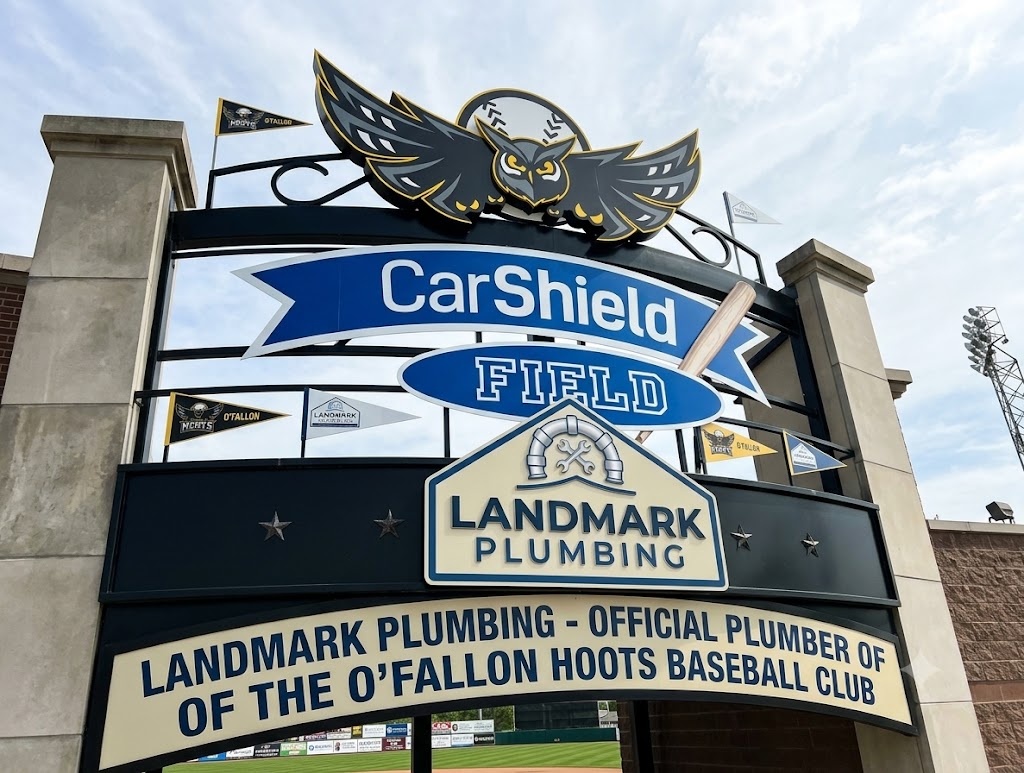 Hoots Baseball Club — O'Fallon, MO — sponsored by Landmark Plumbing