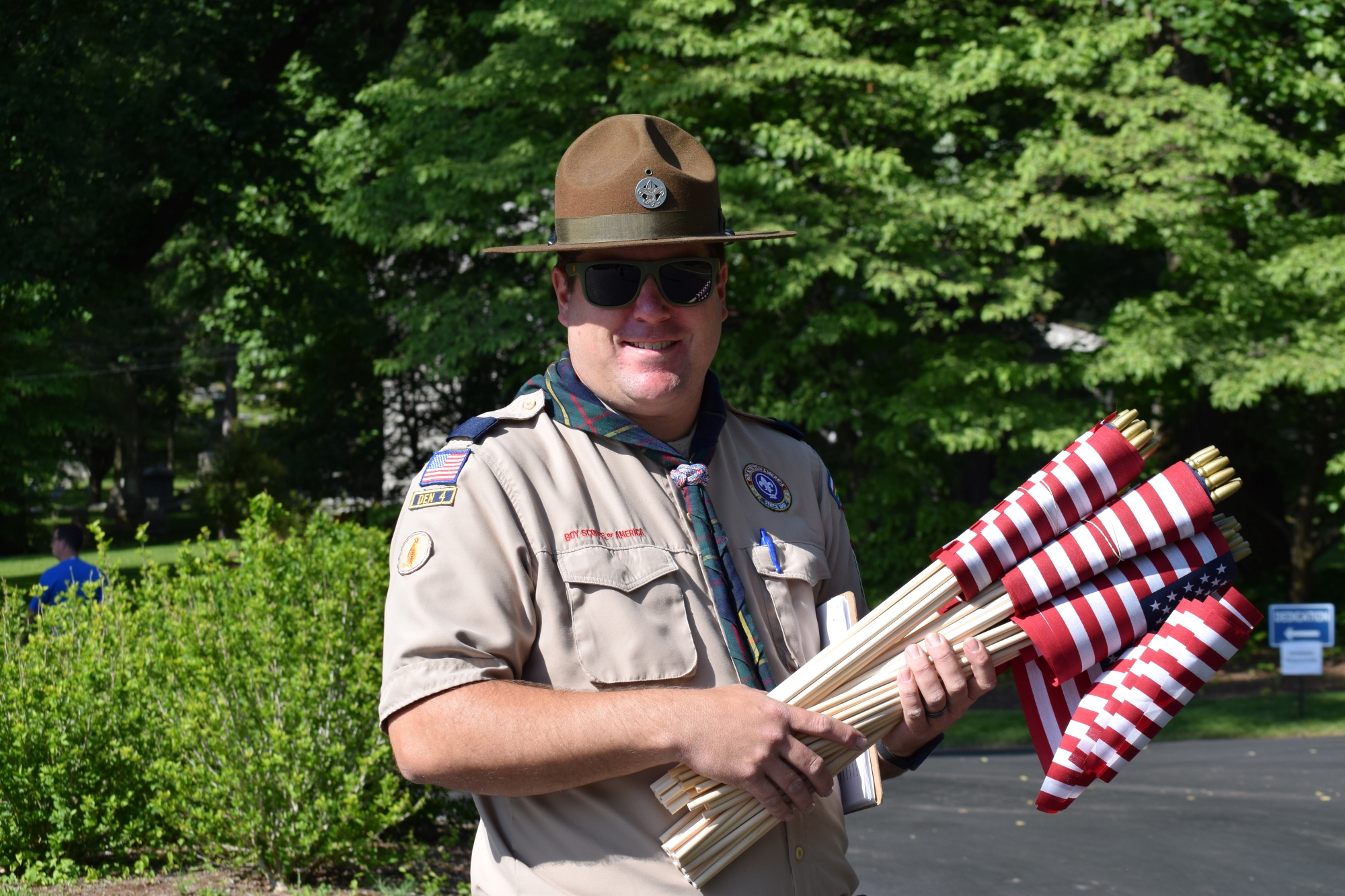 Mark Schmitz, Cubmaster of Cub Scout Pack 83